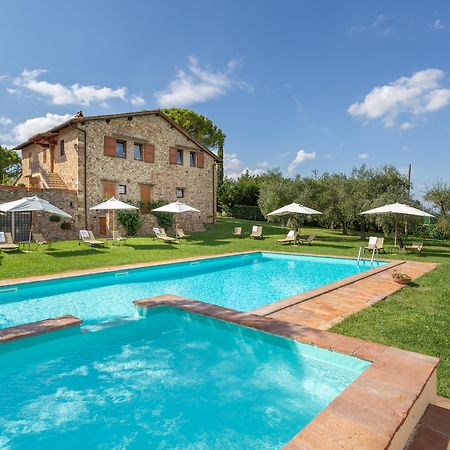Tavarnelle Val di Pesa Fattoria Quercetoゲストハウス エクステリア 写真