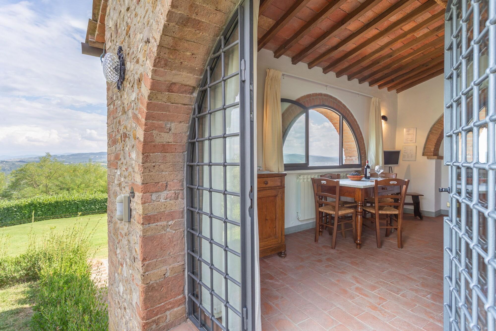 Tavarnelle Val di Pesa Fattoria Quercetoゲストハウス エクステリア 写真