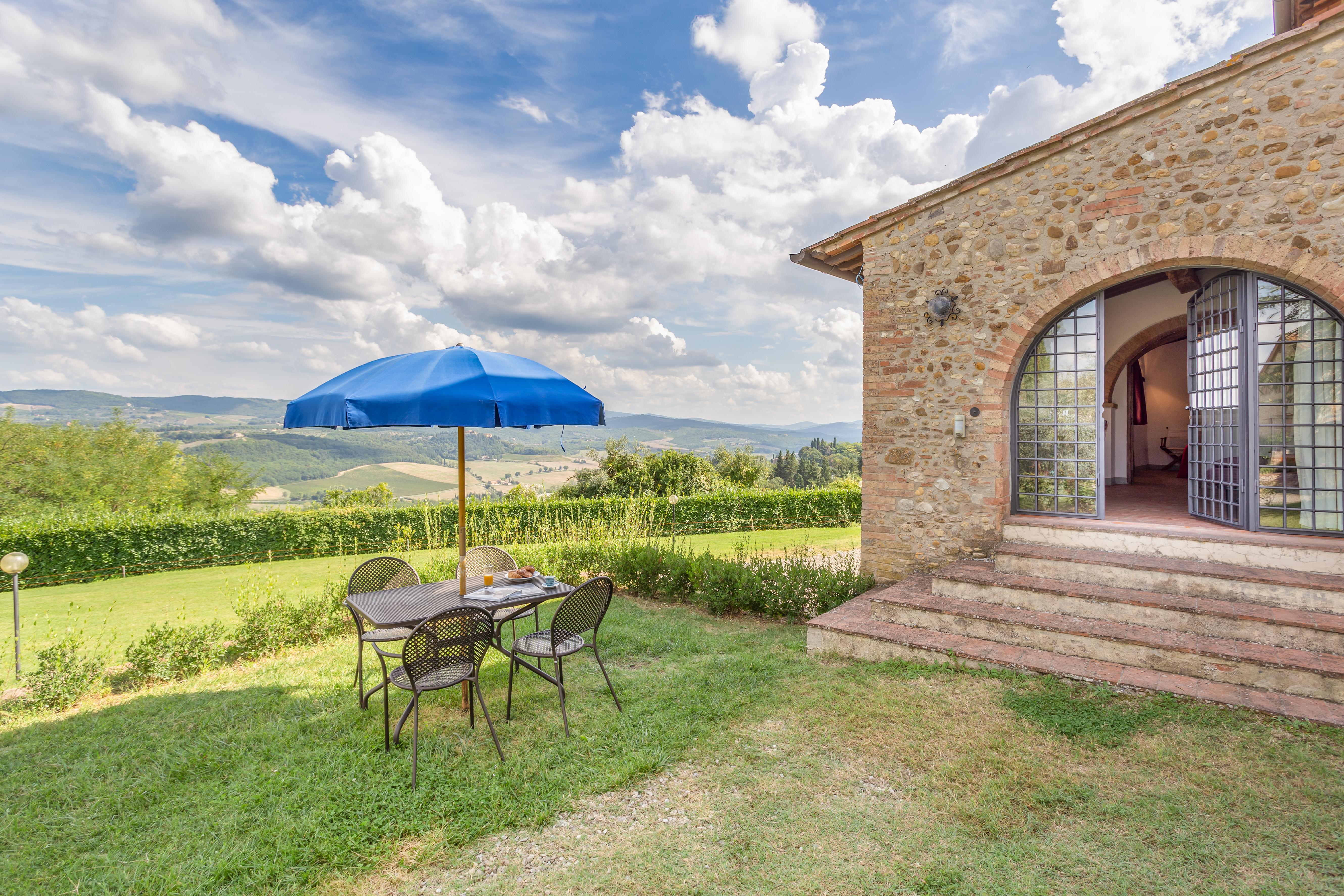 Tavarnelle Val di Pesa Fattoria Quercetoゲストハウス エクステリア 写真