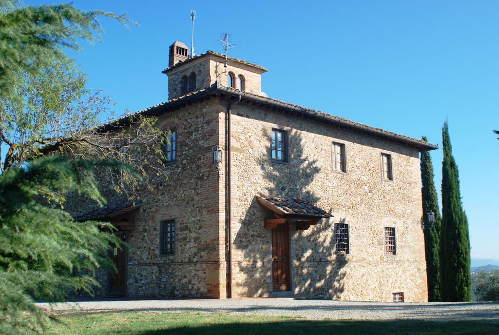 Tavarnelle Val di Pesa Fattoria Quercetoゲストハウス エクステリア 写真