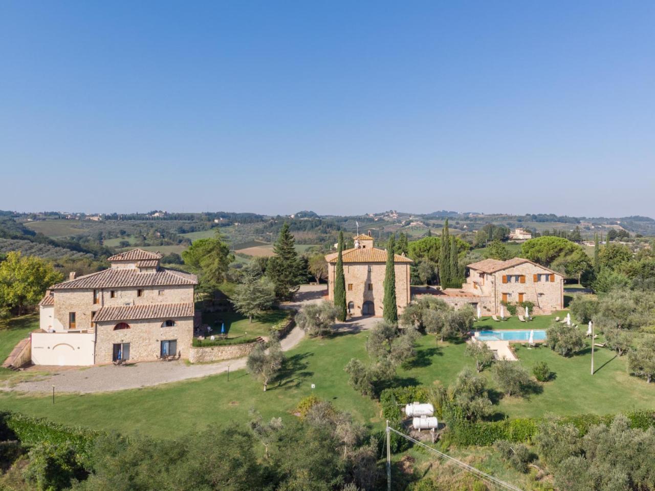 Tavarnelle Val di Pesa Fattoria Quercetoゲストハウス エクステリア 写真