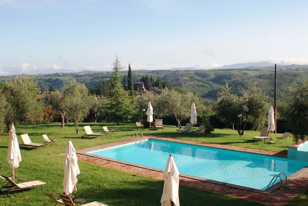 Tavarnelle Val di Pesa Fattoria Quercetoゲストハウス エクステリア 写真
